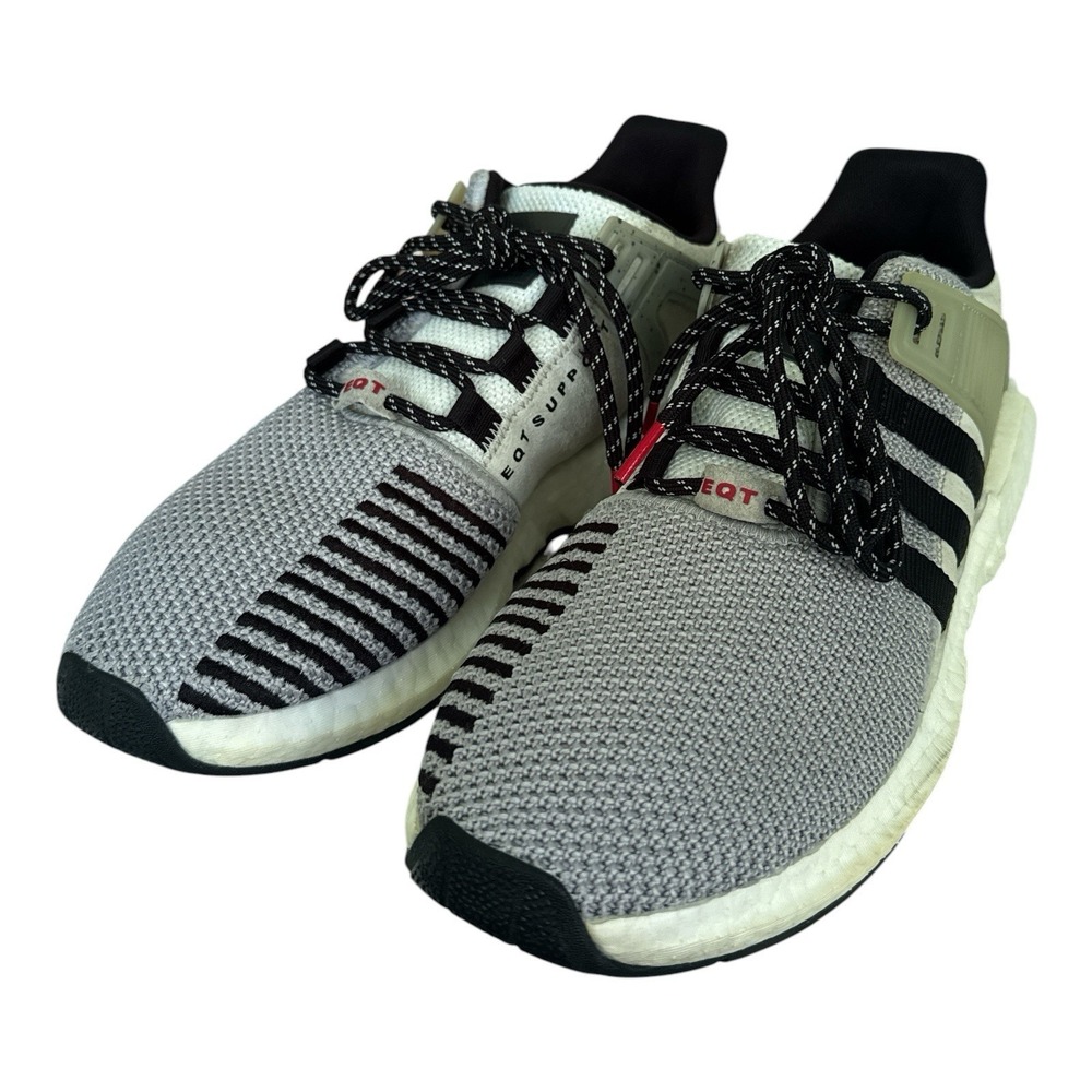 Adidas EQT Support 93/17 Grey Black Scarlet CQ2397 Men's Size 10.5 Boost Running